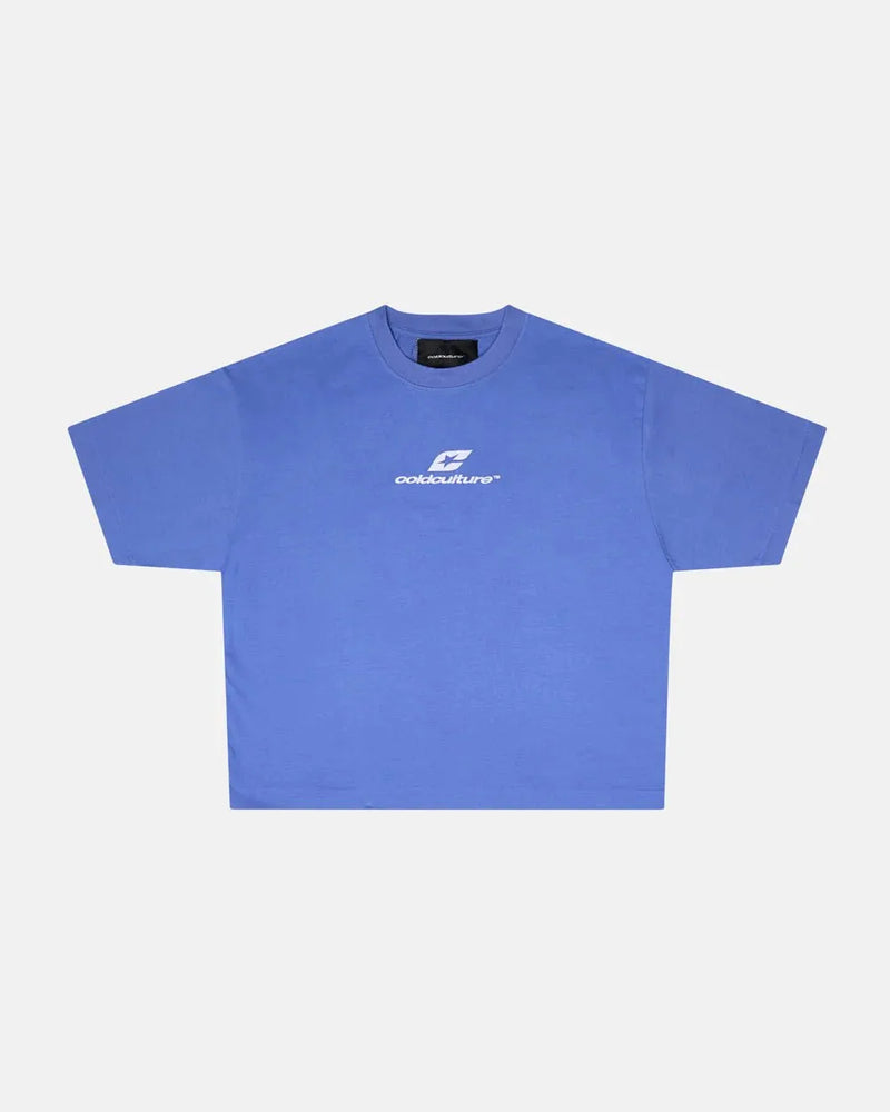 CURVED TEE AMPARO BLUE