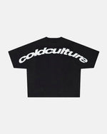 CURVED TEE BLACK