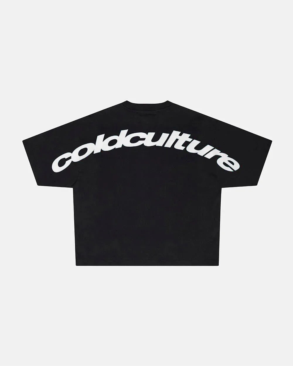 CURVED TEE BLACK
