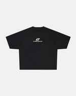 CURVED TEE BLACK