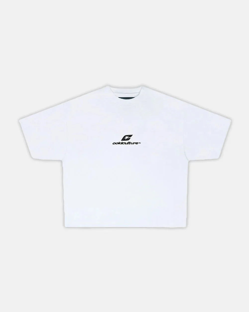 CURVED TEE WHITE