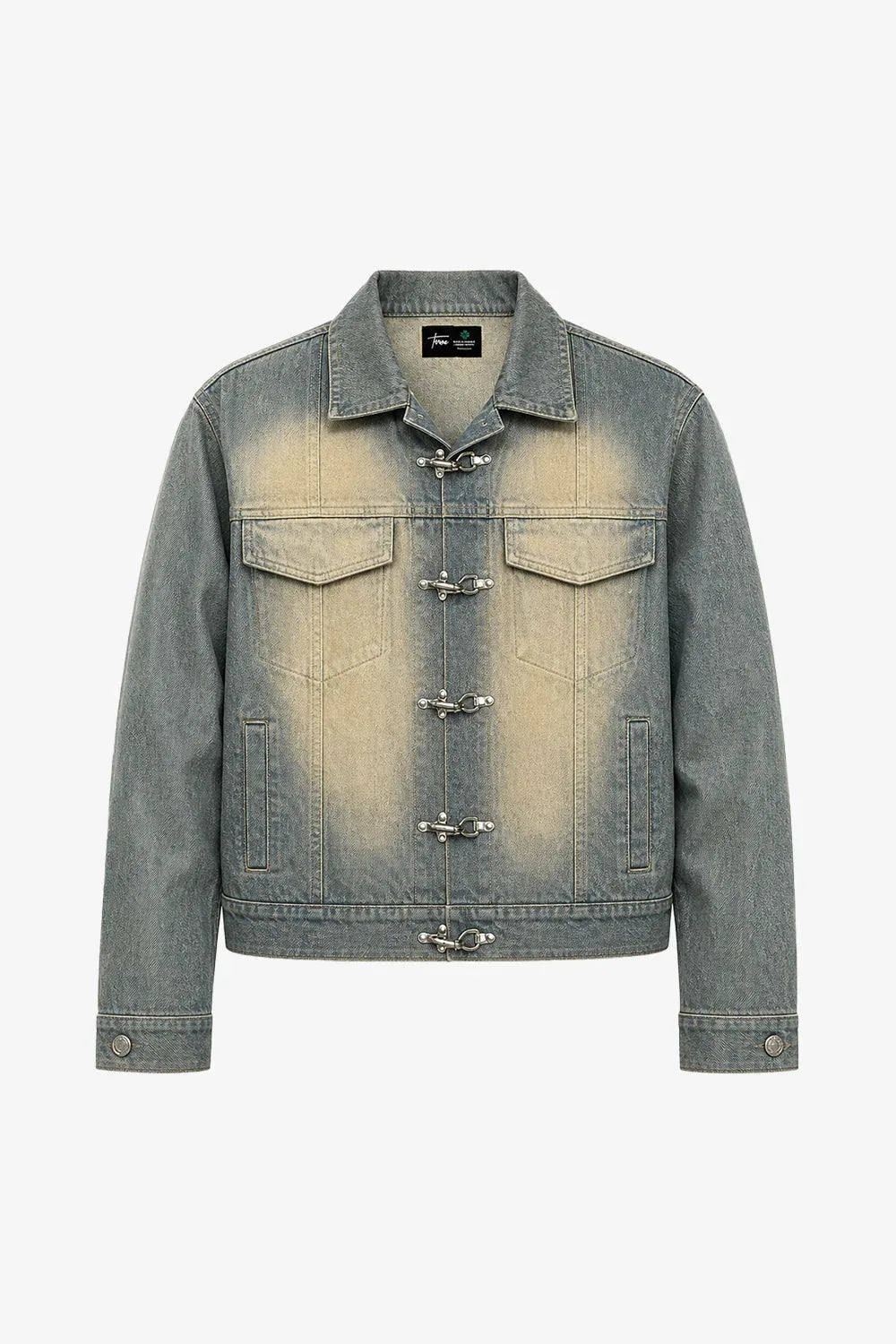 DENIM JACKET "TREBOL" JAPO SWING LIGHT BLUE DESSERT