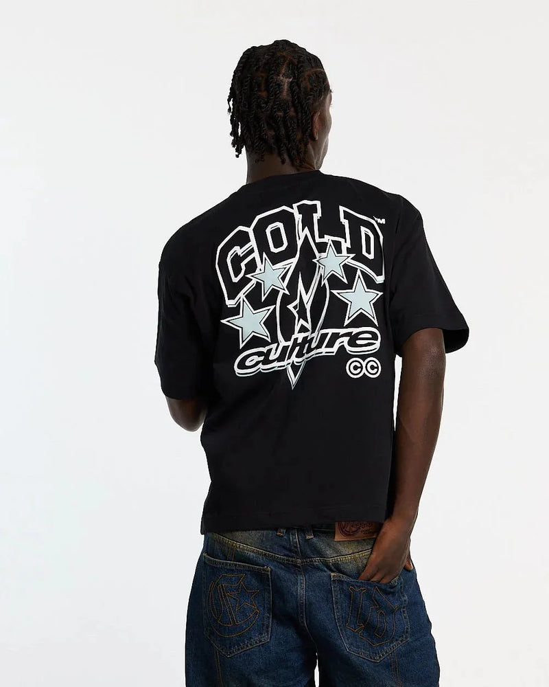 FROM COLD TO THE STARS TEE BLACK
