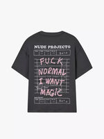 Fuck Normal Tee Ash