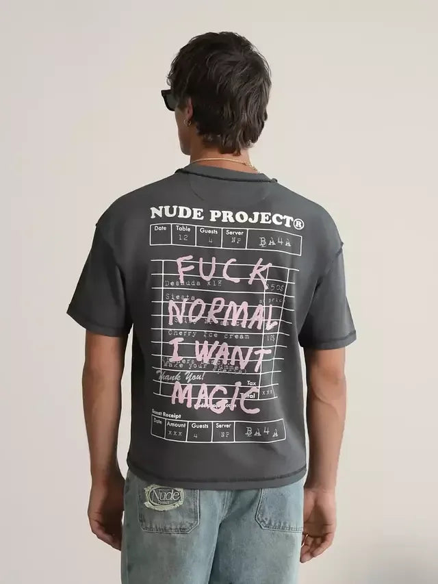Fuck Normal Tee Ash