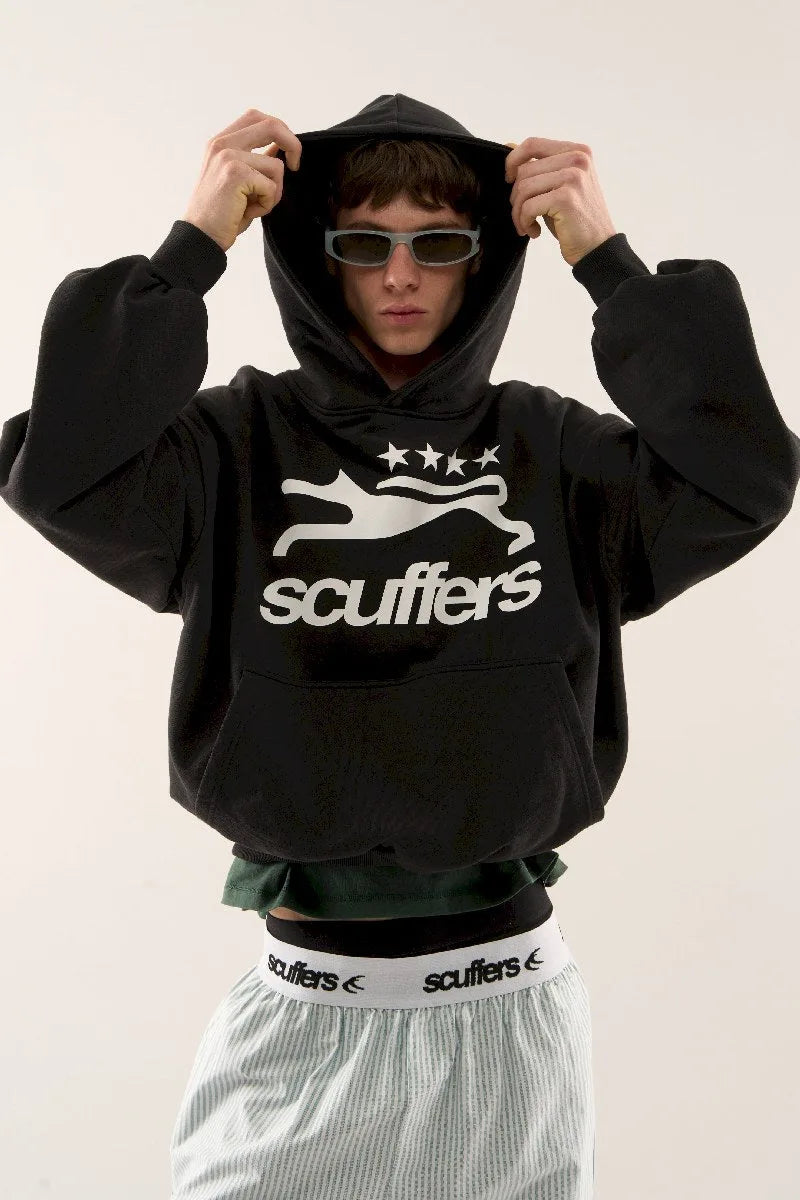 Greyhound Black Hoodie