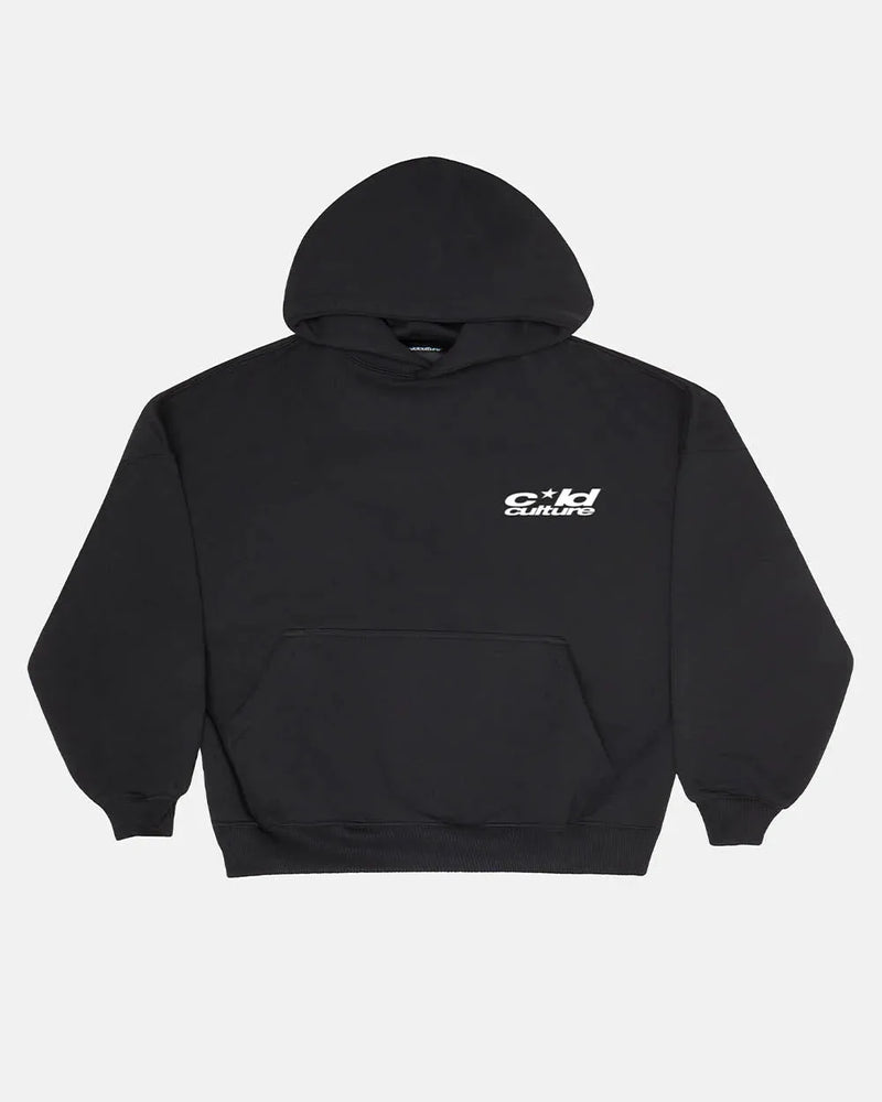 HEART ASHTRAY HOODIE BLACK