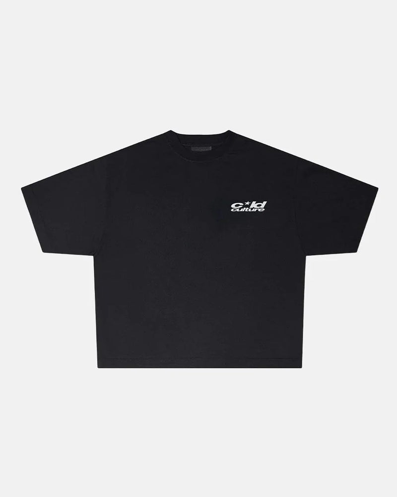 HEART ASHTRAY TEE BLACK
