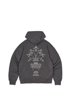 Hoodie Cute Flowers Gray Animalita | More Amor