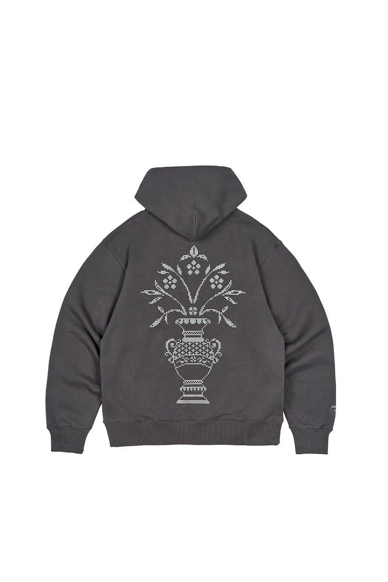 Hoodie Cute Flowers Gray Animalita | More Amor