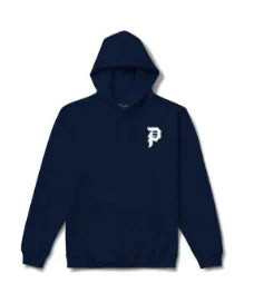 Hoodie dirty P navy