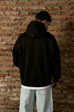 Hoodie Full Back Black | More Amor