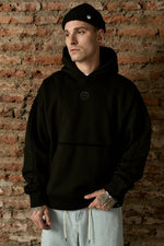 Hoodie Full Back Black | More Amor