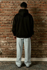 Hoodie Full Back Black | More Amor