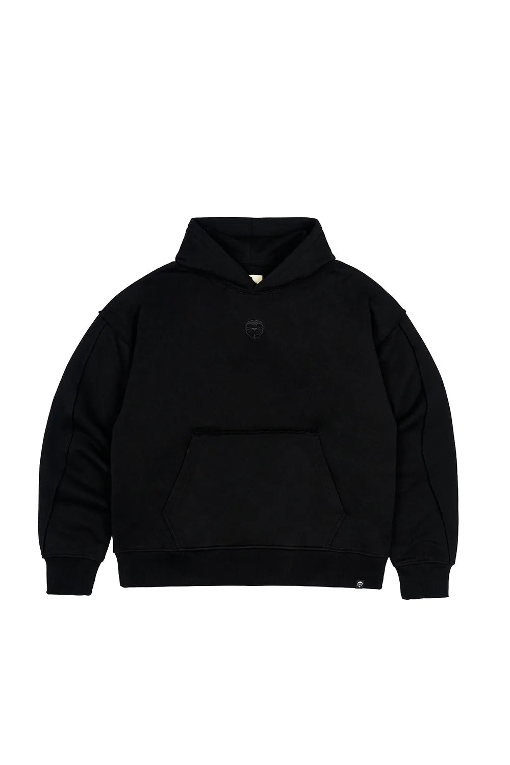 Hoodie Full Back Black | More Amor