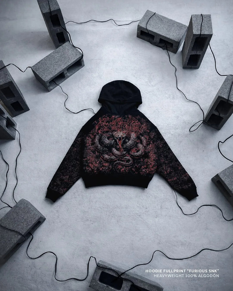HOODIE grafico SNAKE