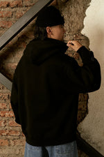 Hoodie Written Black | More Amor