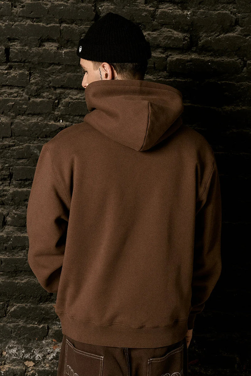 Hoodie Written Brown | More Amor