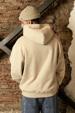 Hoodie Written Ecru | More Amor