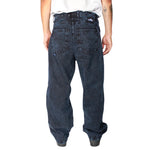 Jeans Regular Acid Black Azul Trunk
