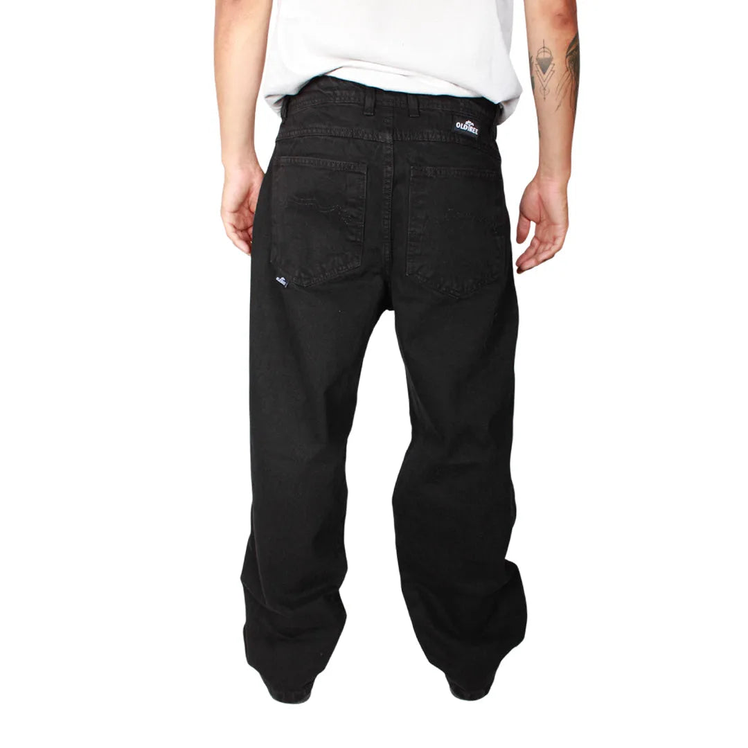 Jeans Regular Negro Trunk