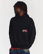 LIP COMBO HOODIE BLACK