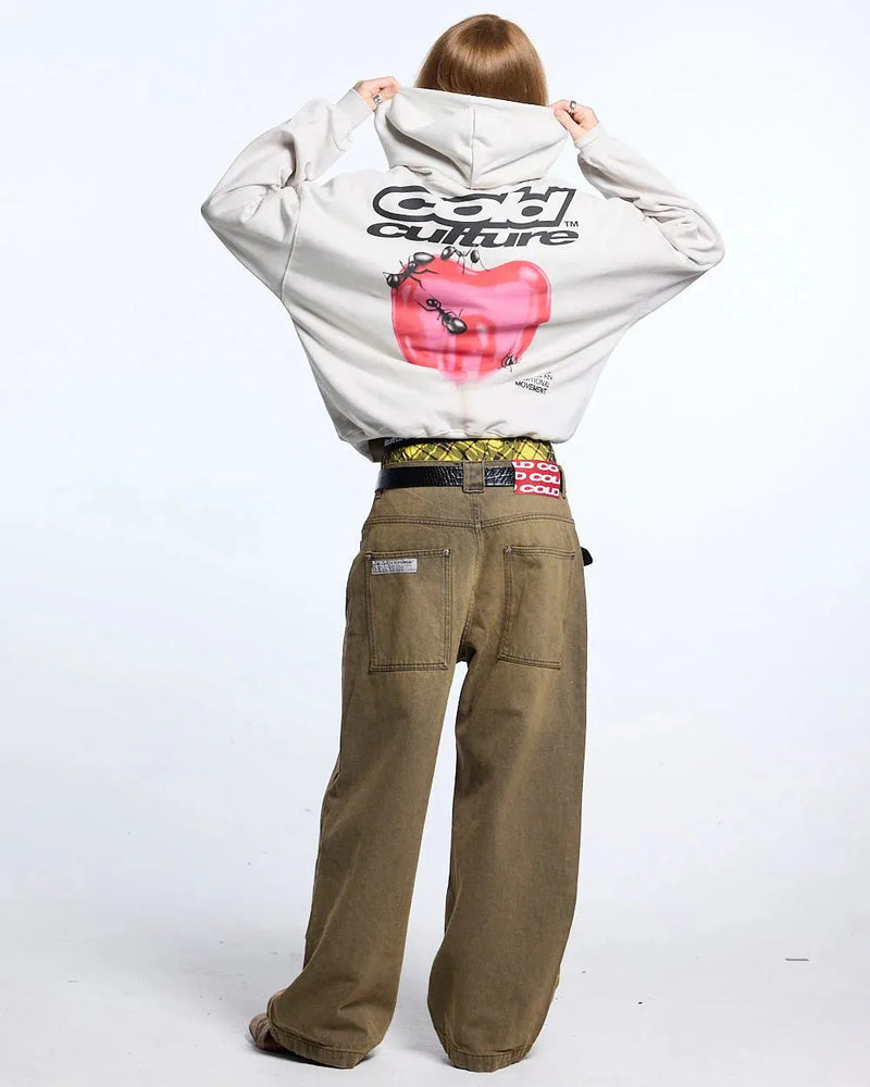 LOLLIPOP HOODIE LIGHT GREY