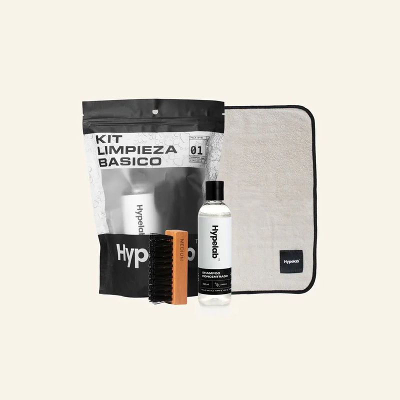 Kit de limpieza básico para zapatillas
