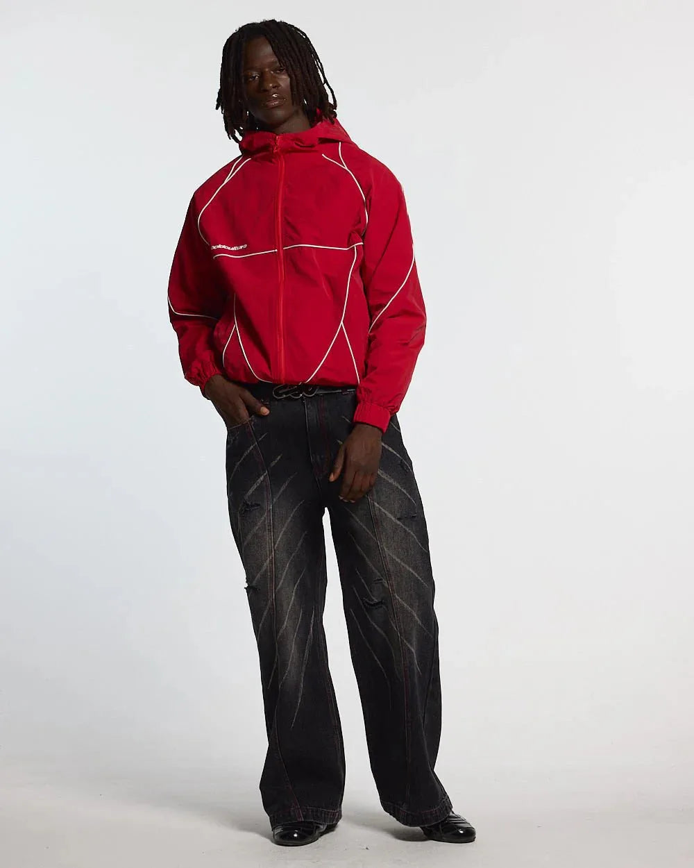 LONDON SET JACKET RED