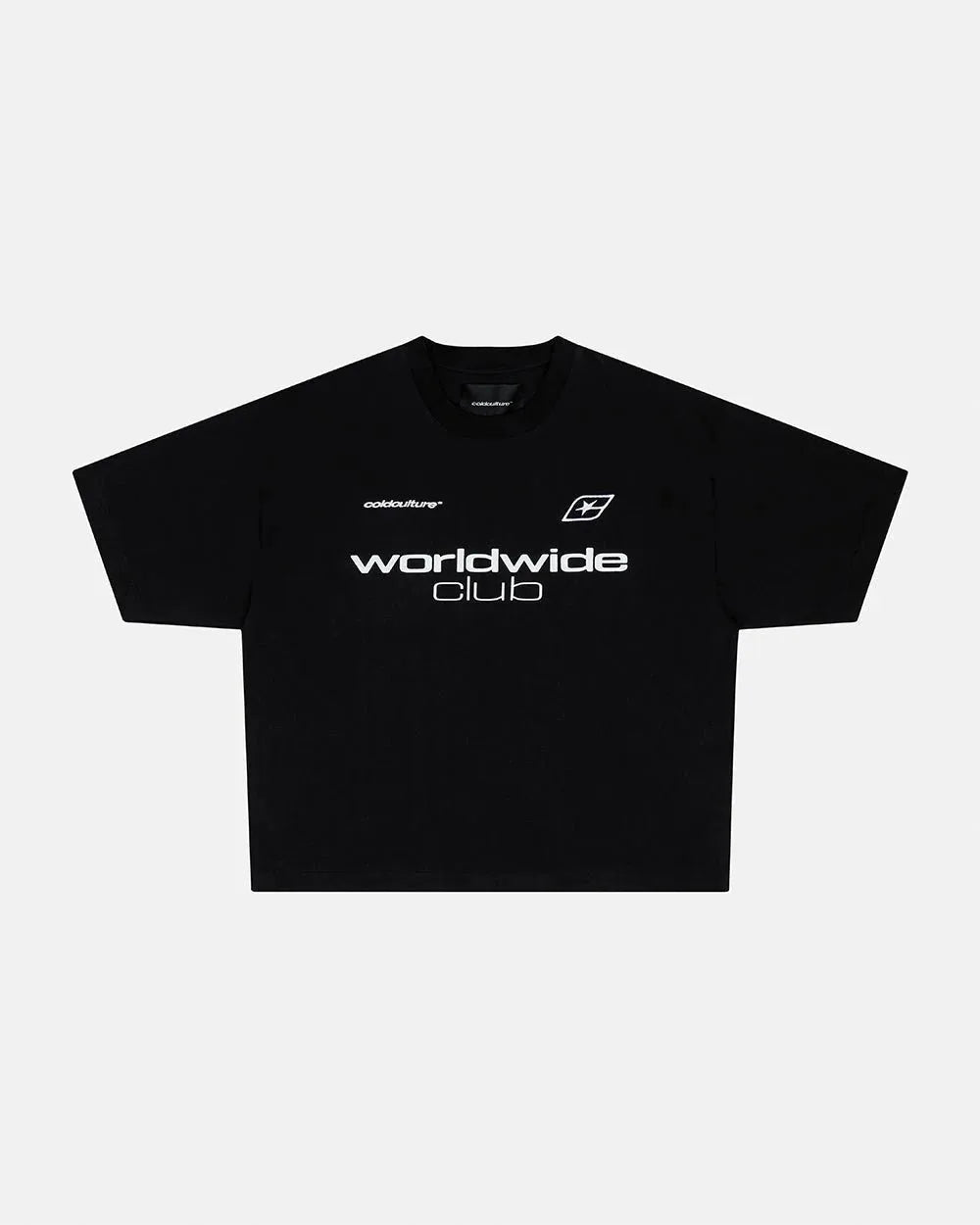 MR WORLDWIDE TEE BLACK