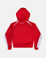 NEO ZIP JACKET WHITE & RED