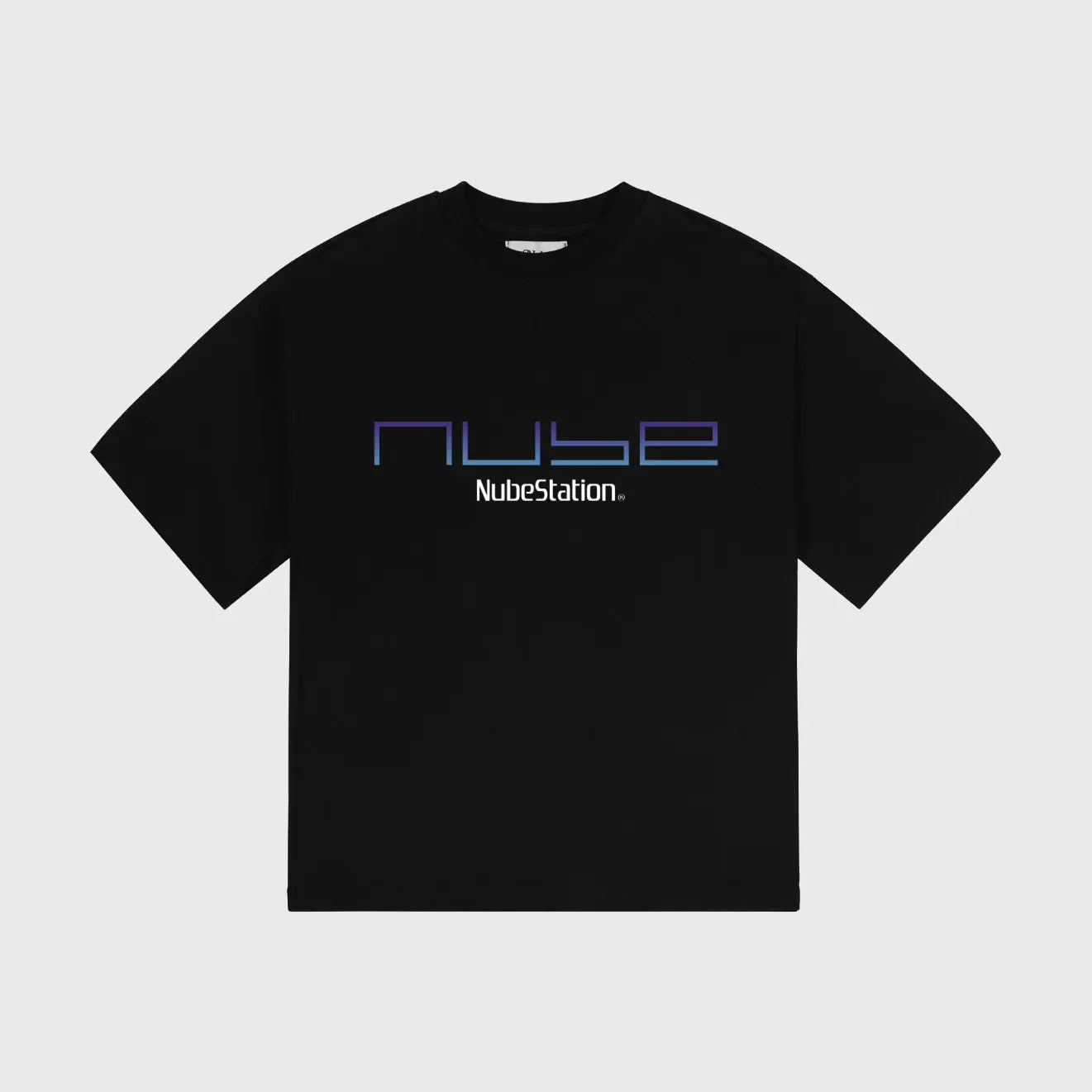 NubeStation Black Boxy Tee | Nube