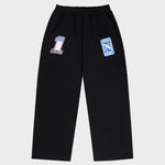 Nubaru Racing Flames Sweatpants