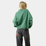 Pinstripe Deep Grass Knit Polo