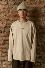 Polera ML Golden Tiger Ecru | Andres Cruces