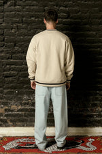 Polerón Crewneck sin Gorro Ecru | More Amor
