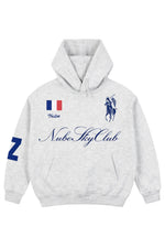 Poleron Nube Sky Club France Gris