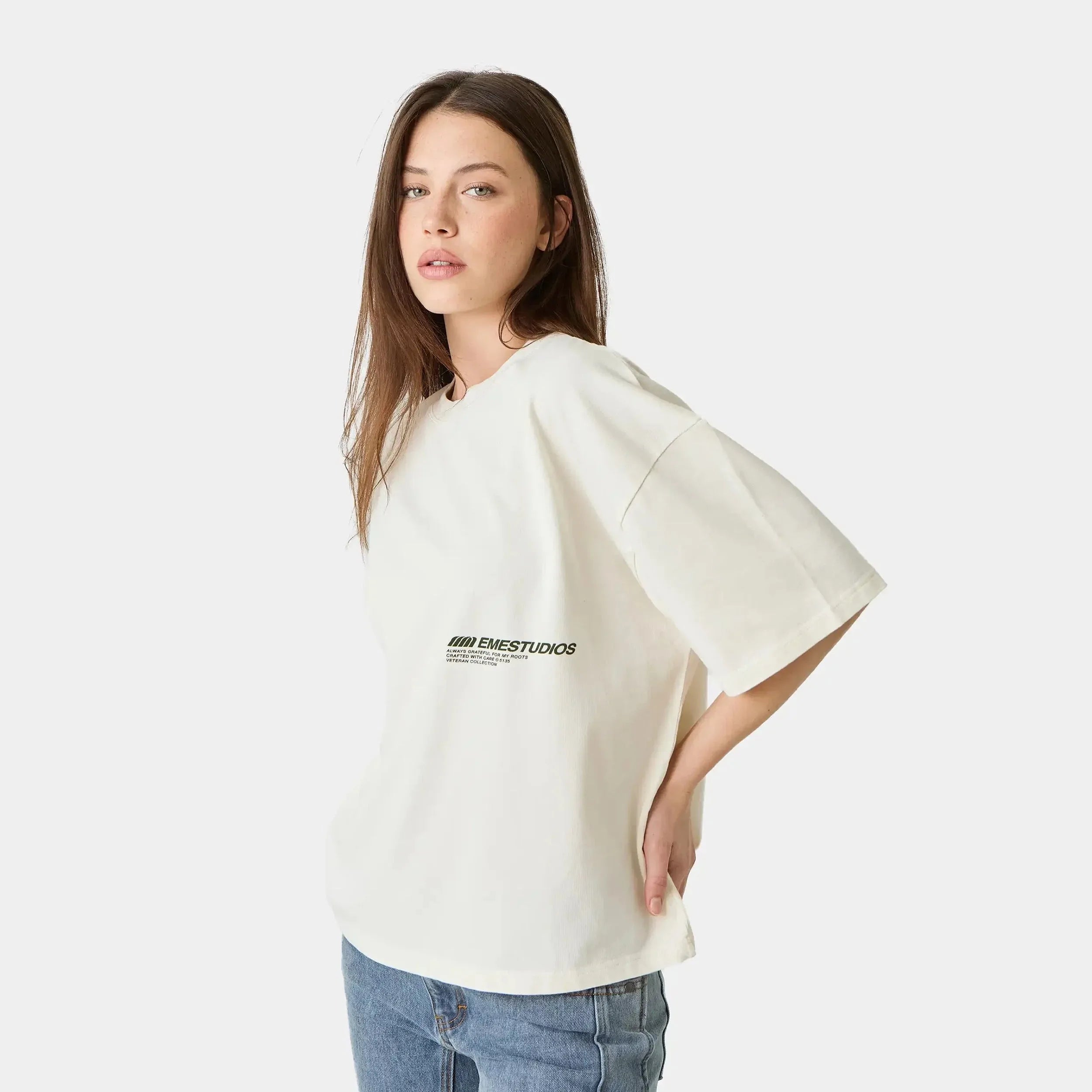 Roots Off Sand Oversized Tee