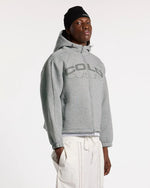 SCUBA ZIP HOODIE GREY