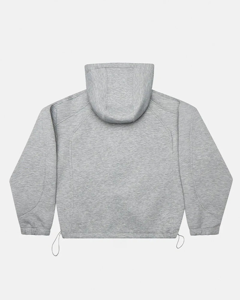 SCUBA ZIP HOODIE GREY