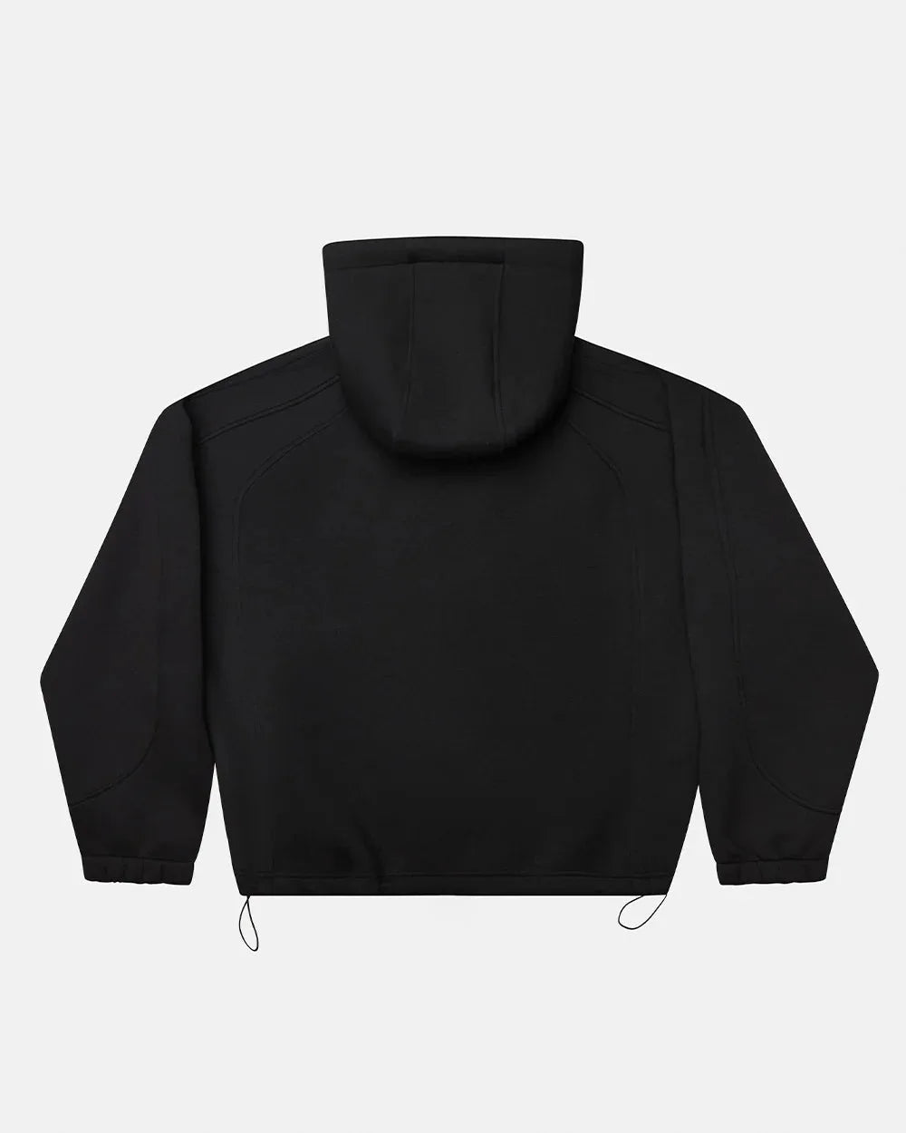 SCUBA ZIP HOODIE GREY & BLACK