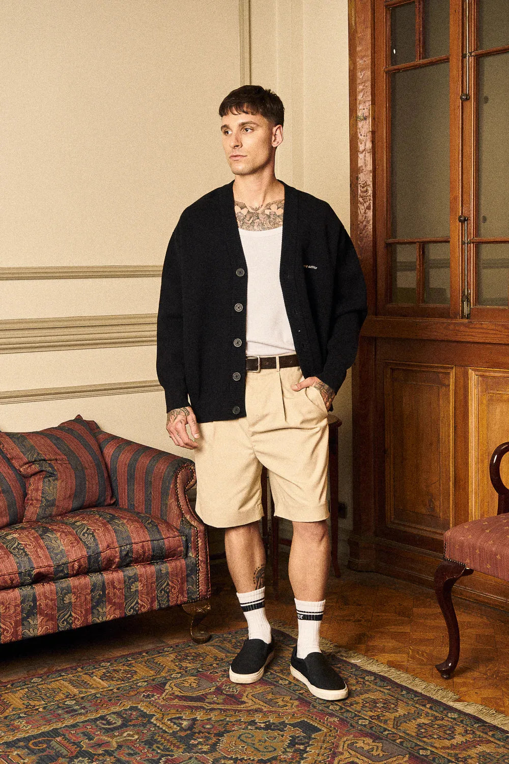 Short Classy Basic ECRU Hombre | more amor