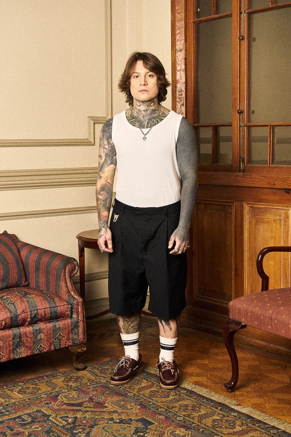 Short Classy Basic Negra Hombre | more amor