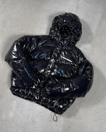 SPIRAL PUFFER GLOSSY BLACK
