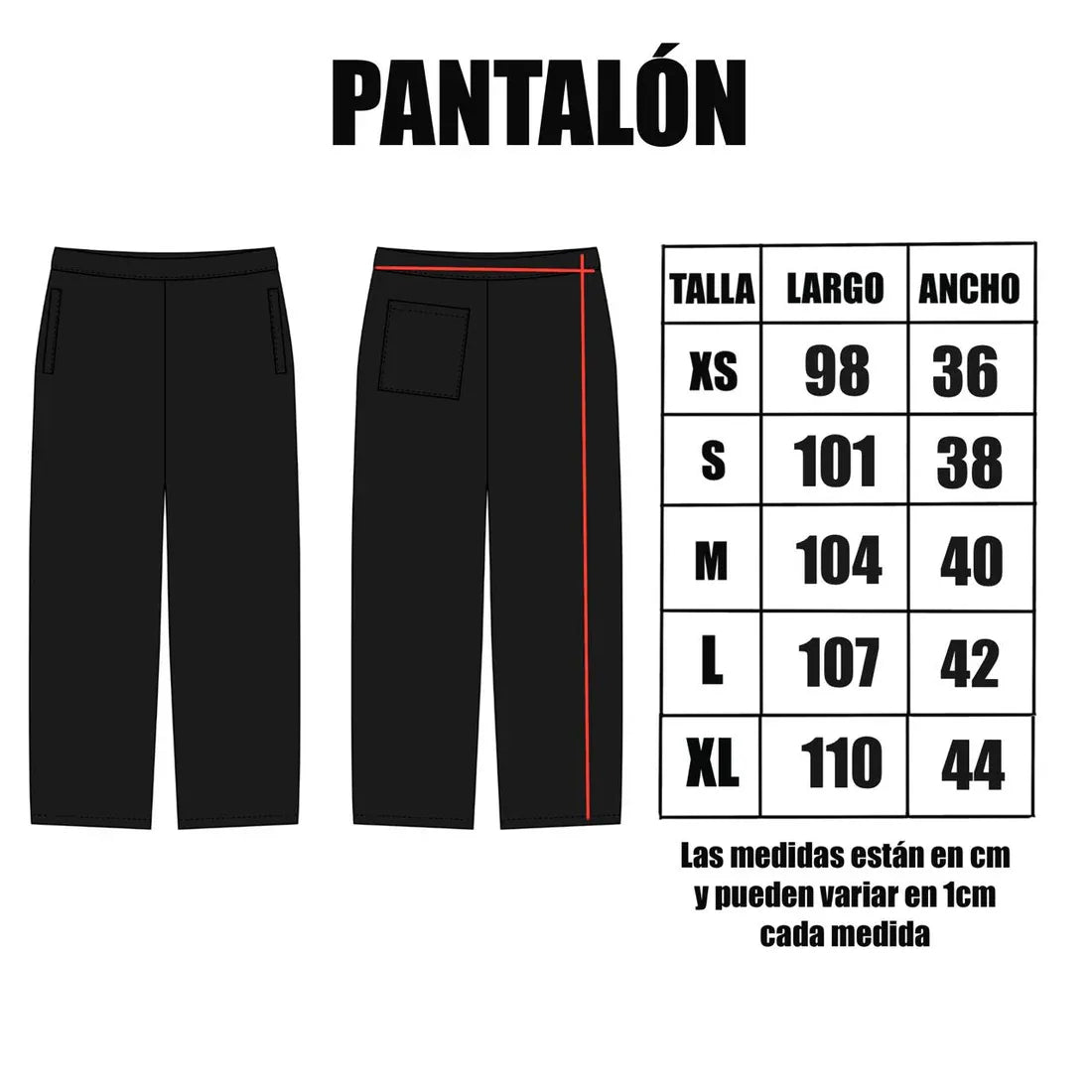 STELLAR PANT NEGRO