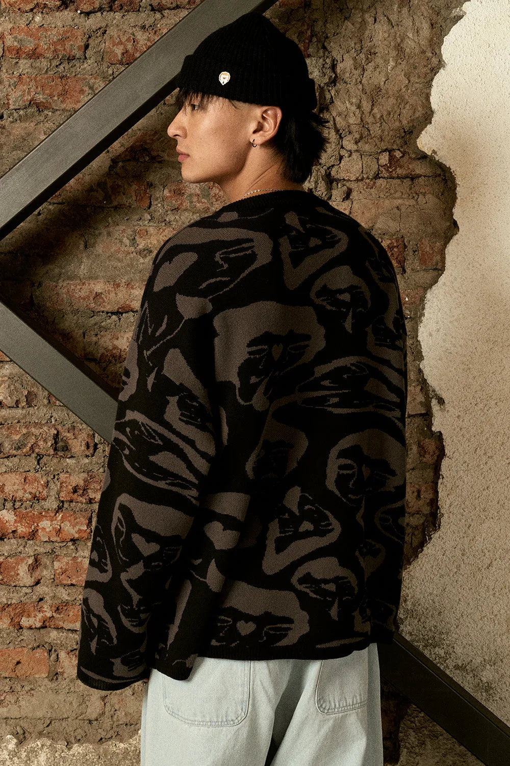 Sweater Melted Iso Black | More Amor
