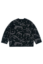 Sweater Melted Iso Black | More Amor