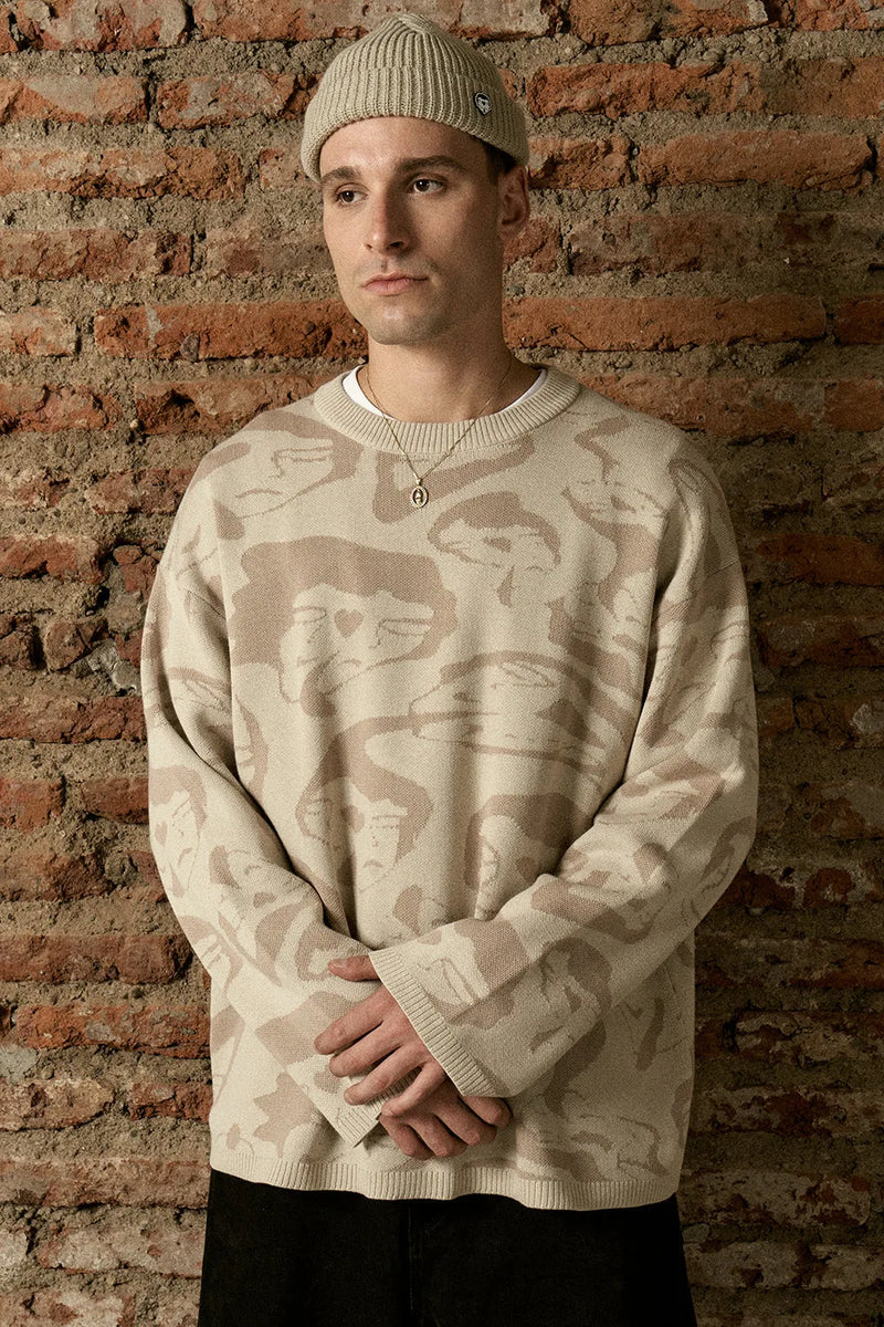 Sweater Melted Iso Ecru | More Amor