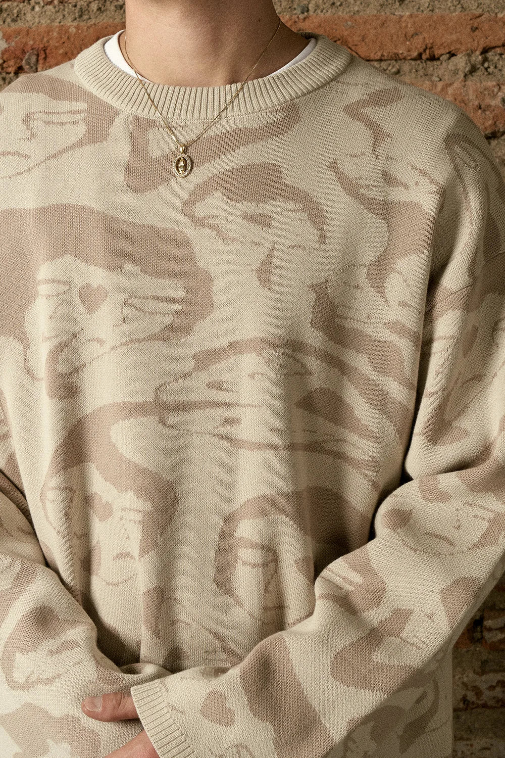 Sweater Melted Iso Ecru | More Amor