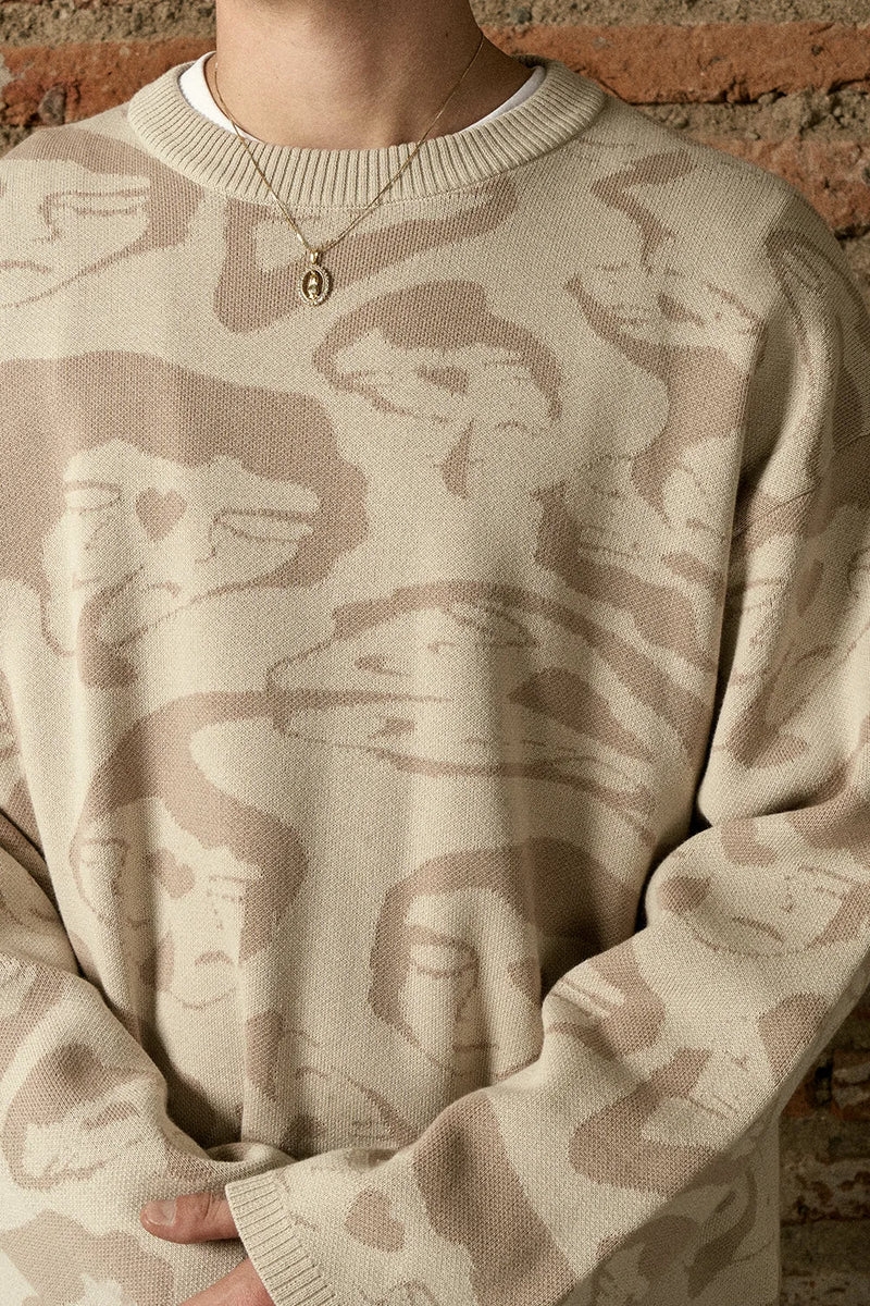 Sweater Melted Iso Ecru | More Amor